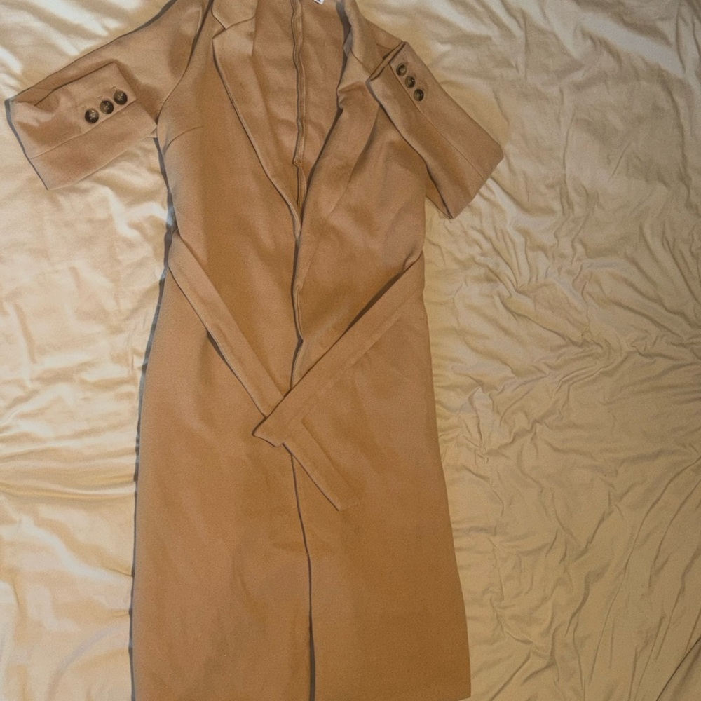 Fabletics Tan Trench Coat